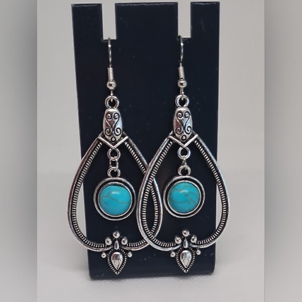 ‎Bohemian dangle earrings women's d98